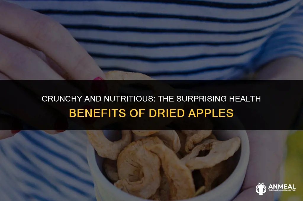 are dried apples a healthy snack