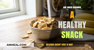 Unveiling the Health Benefits of Dried Bananas: A Nutritious Snack Option