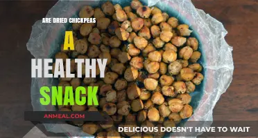 Crunchy and Nutritious: The Health Benefits of Dried Chickpeas as a Snack