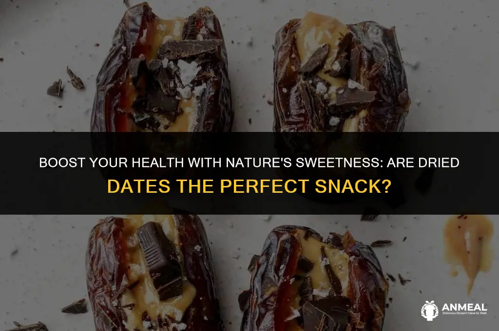 are dried dates a healthy snack