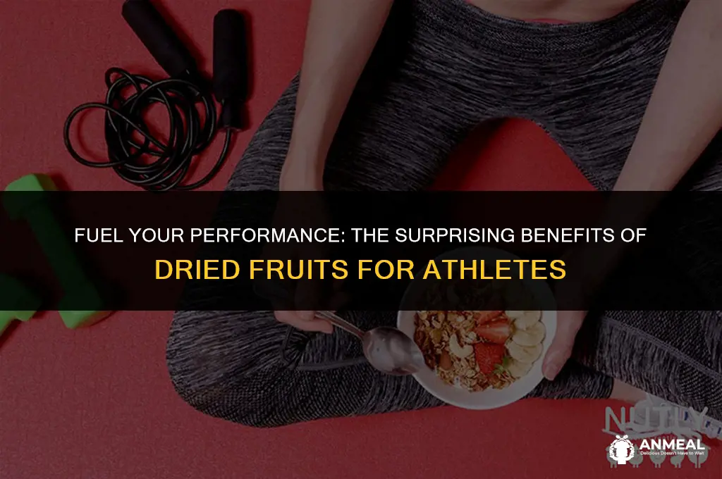 are dried fruits healthy snack for athletes