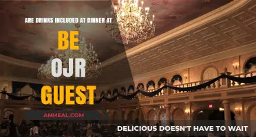 Be Our Guest Dinner: Are Drinks Included in the Experience?