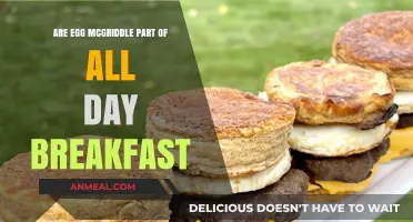 McGriddles: All-Day Breakfast Menu Options