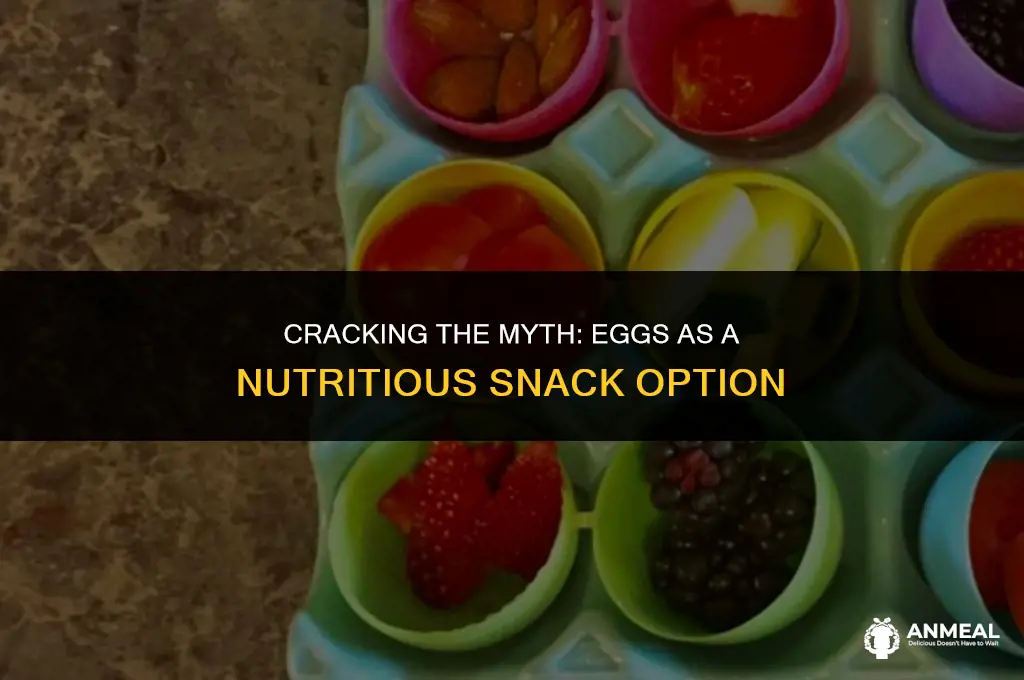 are eggs a healthy snack