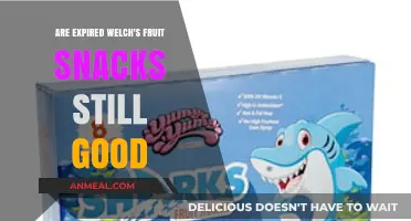 Reviving Old Snacks: Are Expired Welch's Fruit Snacks Still Safe?