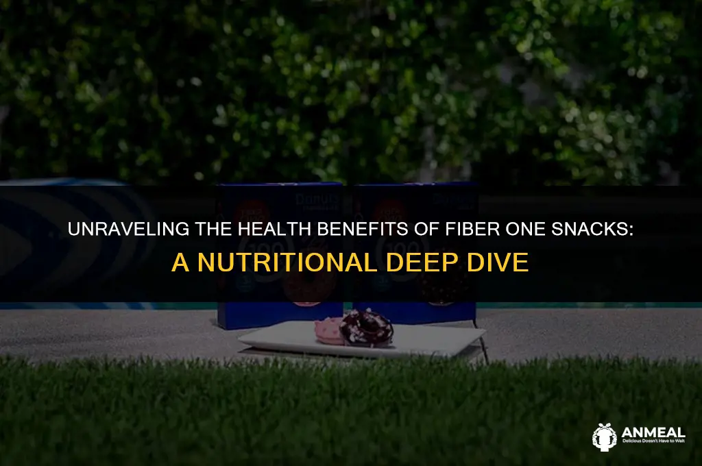 are fiber one snacks healthy