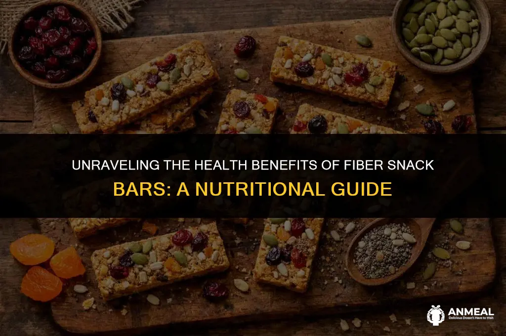 are fiber snack bars good