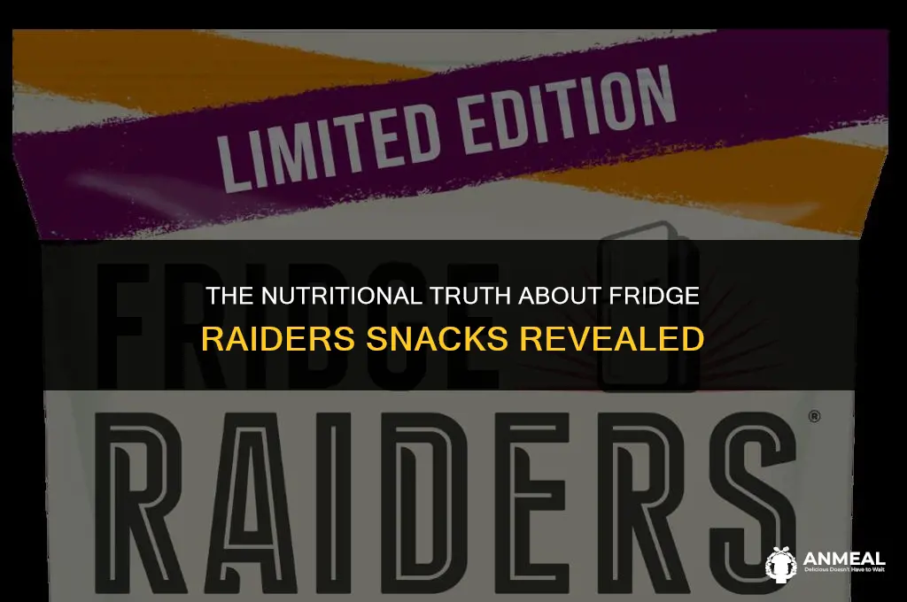 are fridge raiders a healthy snack