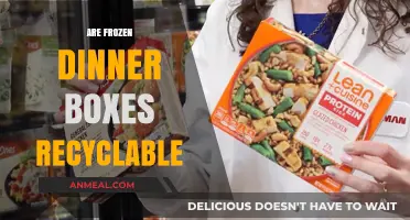 Can Frozen Dinner Boxes Be Recycled? Eco-Friendly Disposal Tips