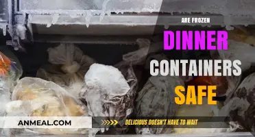 Are Frozen Dinner Containers Safe for Reheating and Storage?