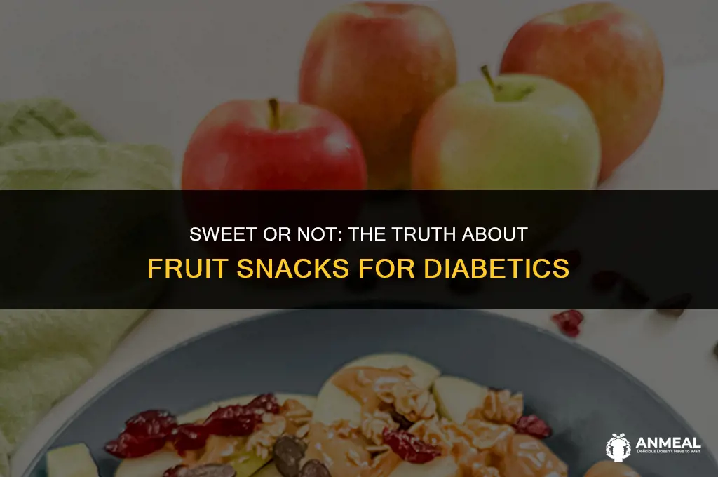 are fruit snacks good for diabetics