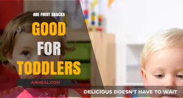 Nutritious Nibbles: Are Fruit Snacks a Healthy Choice for Toddlers?