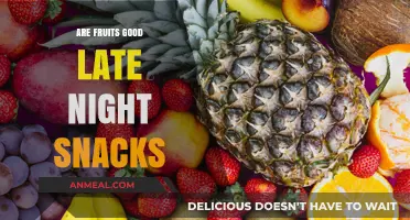 Savoring the Sweetness: Fruits as Perfect Late Night Snacks