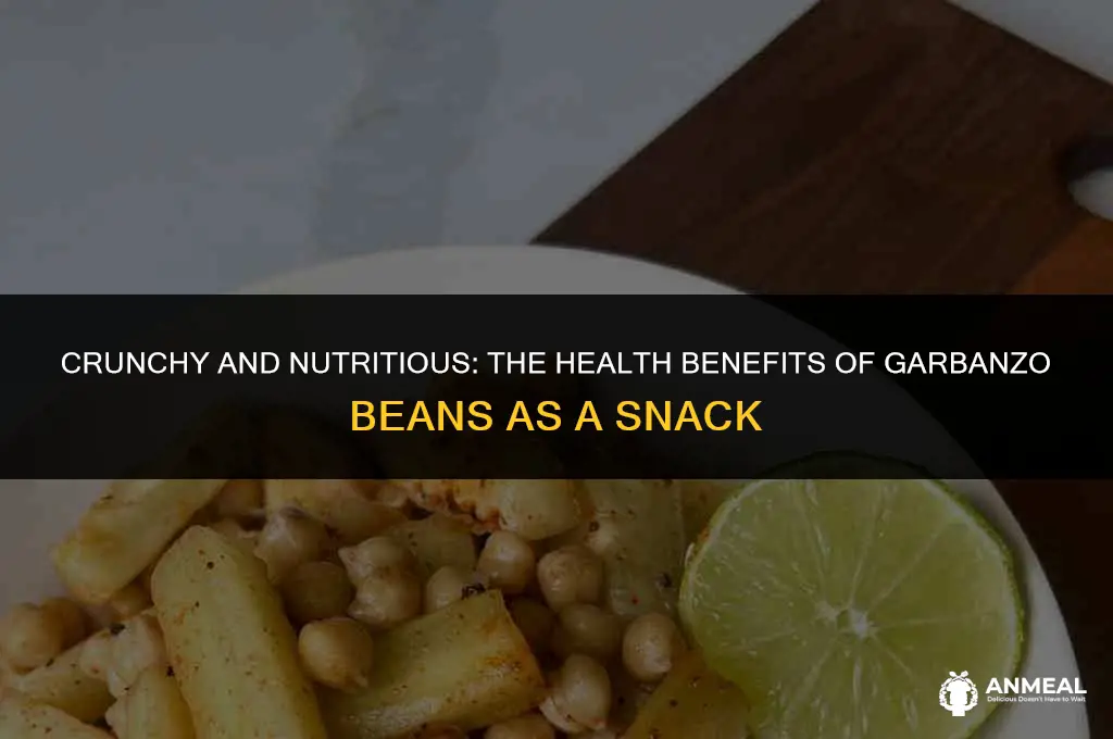 are garbanzo beans a healthy snack
