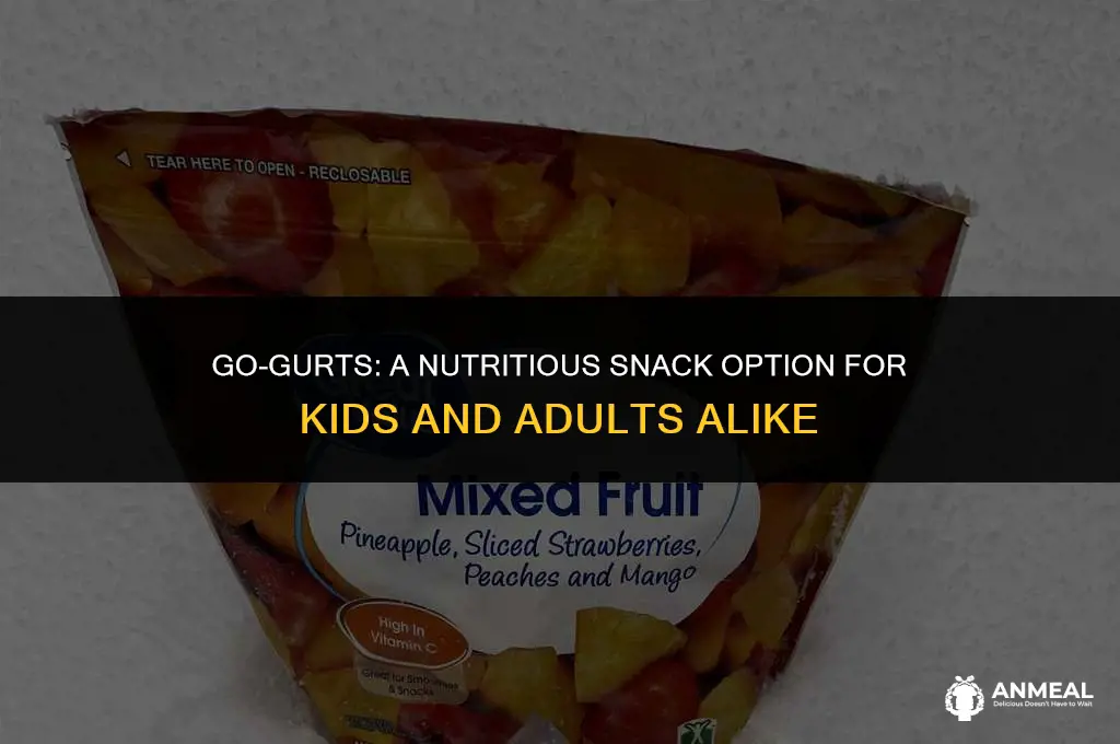 are go gurts a healthy snack