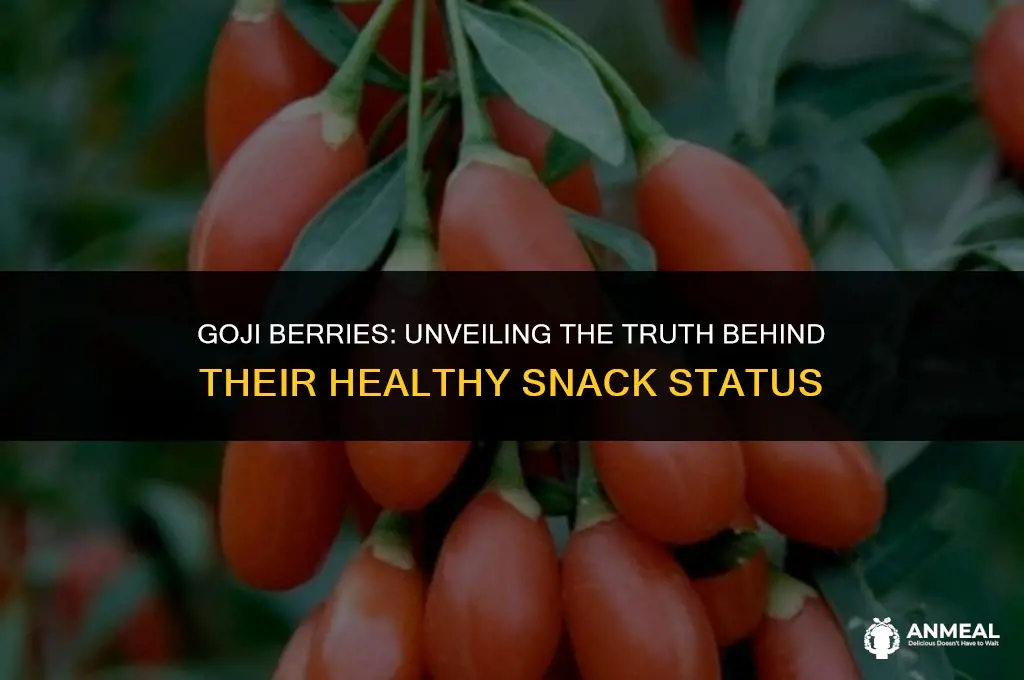 are goji berries a healthy snack