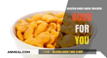 Crunchy Goldfish Crackers: A Surprisingly Healthy Snack Option?