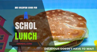 Goldfish: A Surprisingly Nutritious School Lunch Option?
