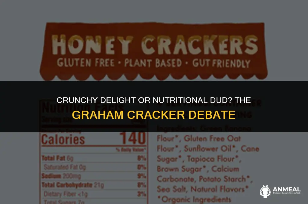 are graham crackers a good snack