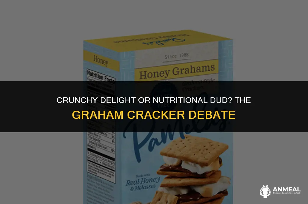 are grahm crackers a good snack food