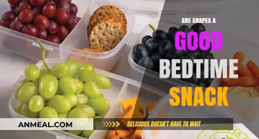 Snooze Snacks: Are Grapes a Dreamy Bedtime Choice?