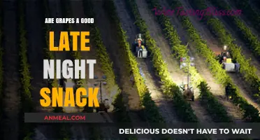 Savoring Sweetness: Grapes as the Perfect Late Night Treat