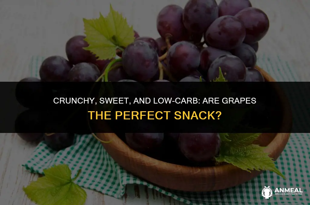 are grapes a good snack for low carb diet