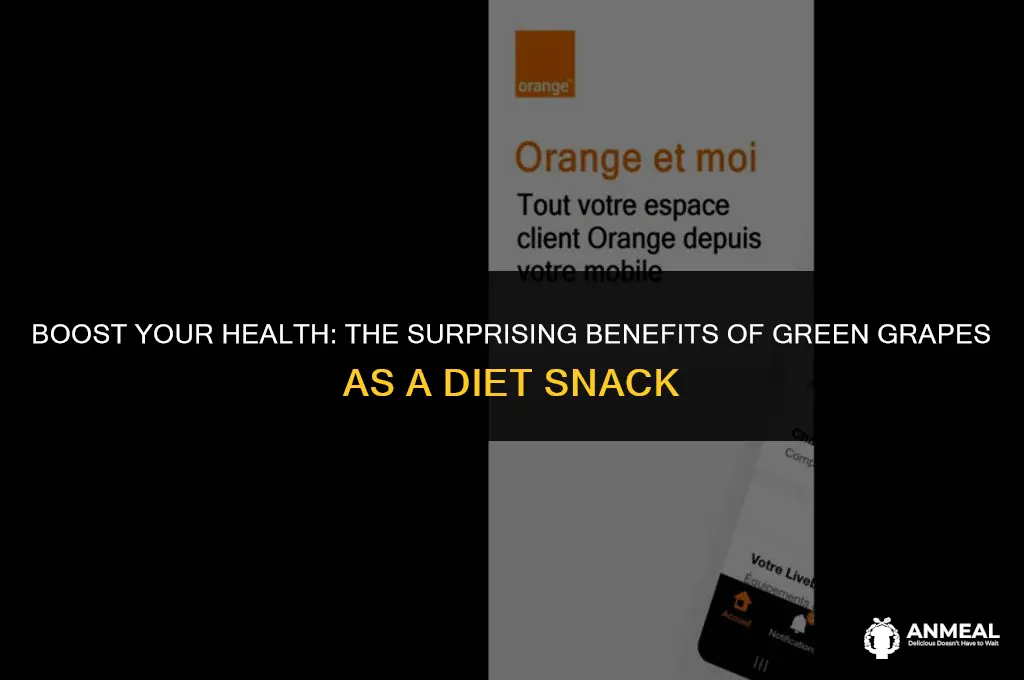 are green grapes a good diet snack