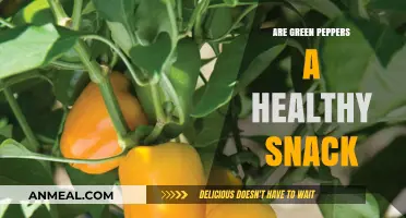 Crunchy and Nutritious: The Health Benefits of Green Peppers as a Snack