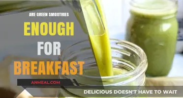 Green Smoothies: A Balanced Breakfast or Just a Start?