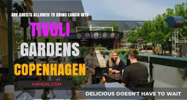 Exploring Tivoli Gardens Copenhagen: Guest Lunch Policy Inside