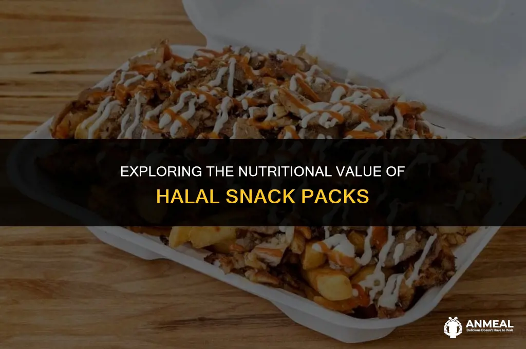 are halal snack packs healthy
