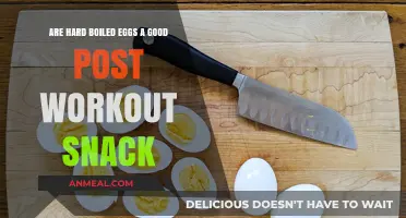 Fueling Your Fitness: The Benefits of Hard-Boiled Eggs Post-Workout