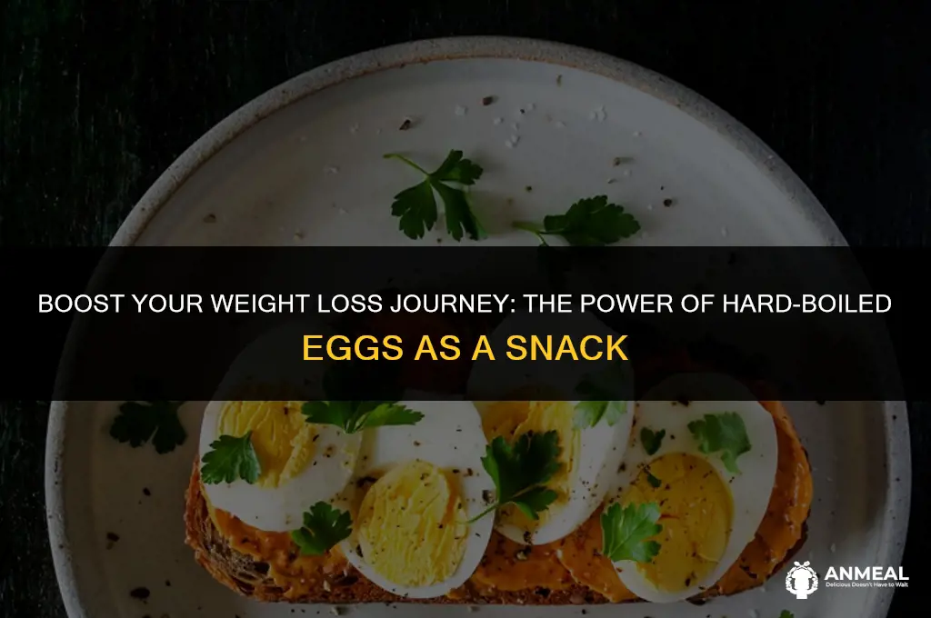 are hard boiled eggs a good snack for weight loss