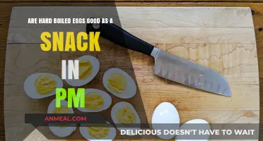 Are Hard-Boiled Eggs a Nutritious PM Snack Choice?