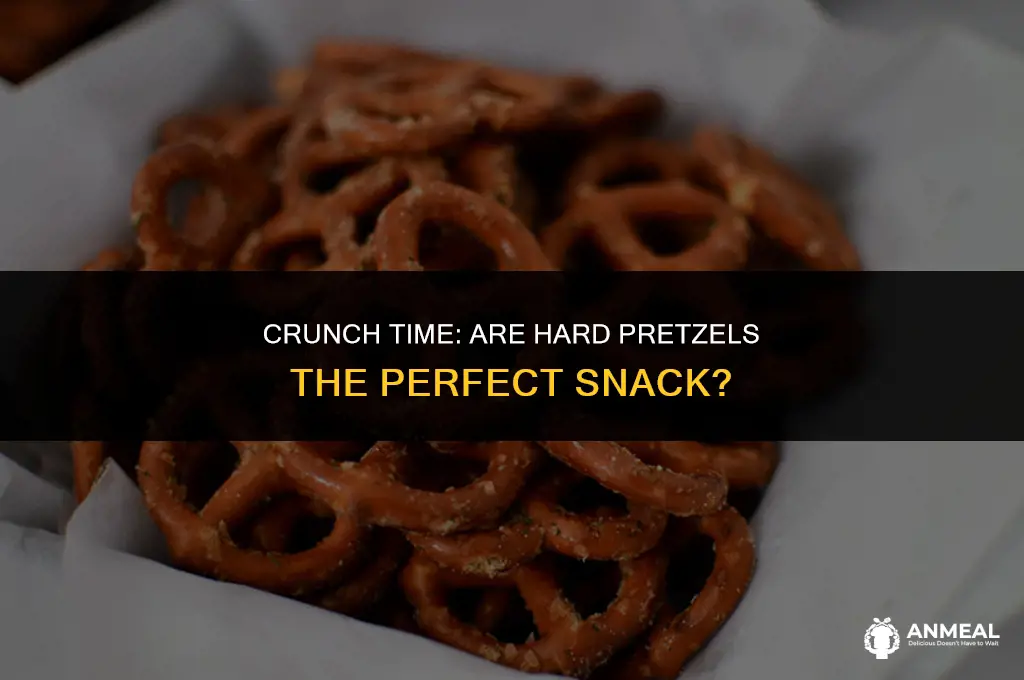 are hard pretzels a good snack