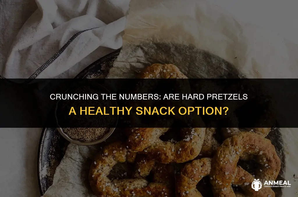 are hard pretzels a healthy snack