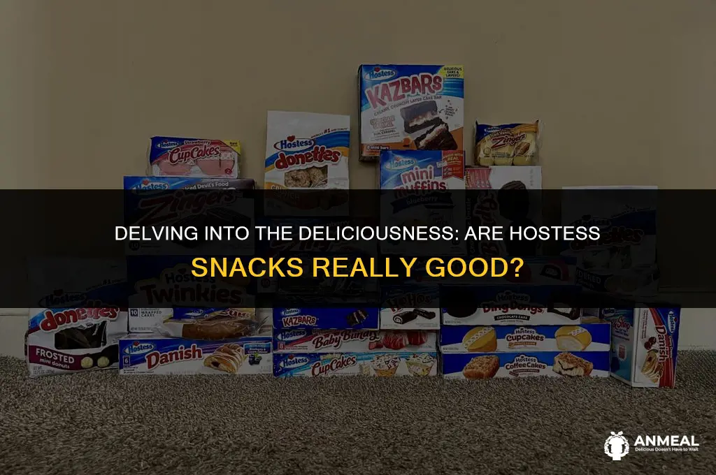 are hostess snacks good