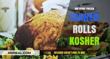 Are Hy-Vee Frozen Dinner Rolls Kosher? A Comprehensive Guide