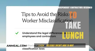 Lunch Break Laws: Do Independent Contractors Have to Clock Out?