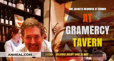 Gramercy Tavern Dress Code: Jackets Required for Dinner?