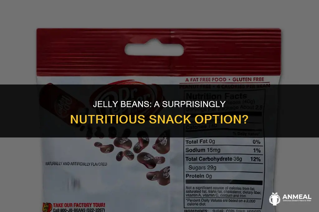 are jelly beans a healthy snack