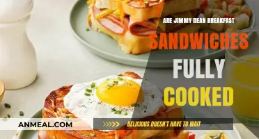 Jimmy Dean Breakfast Sandwiches: Are They Fully Cooked?
