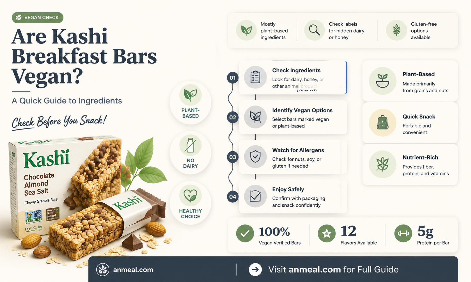 are kashi breakfast bars vegan