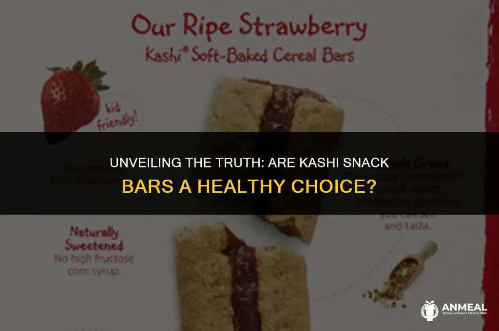 are kashi snack bars healthy