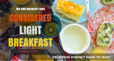 Kind Breakfast Bars: Light Breakfast or Not?