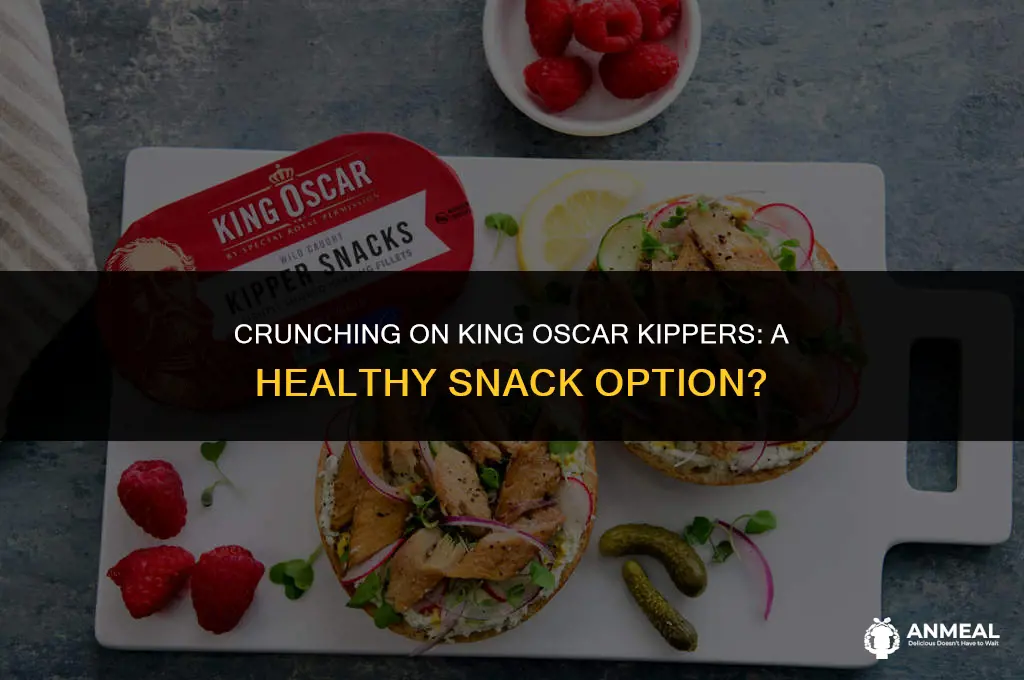 are king oscar kipper snacks healthy