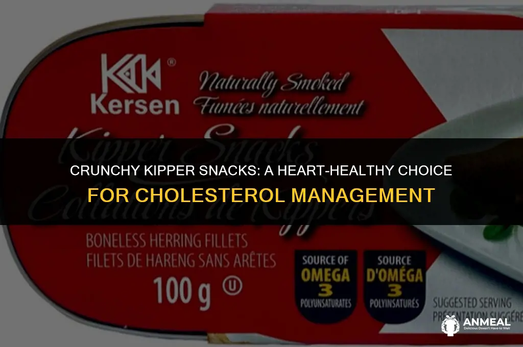 are kipper snacks good for cholesterol