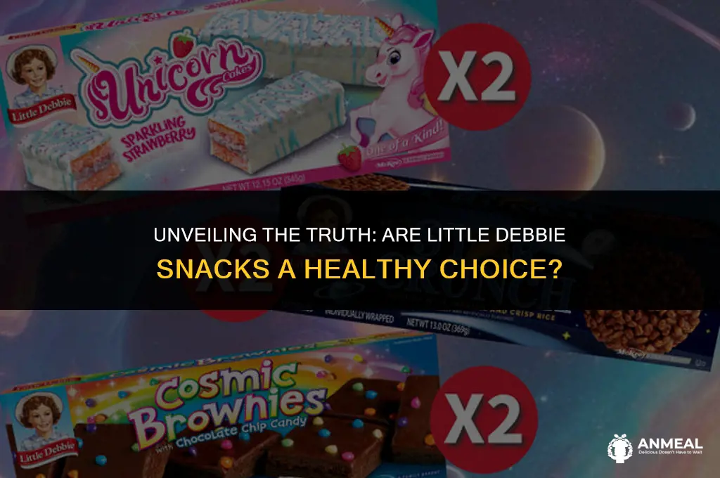 are little debbie snacks healthy