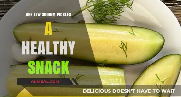 Crunchy Delight or Sodium Trap? The Truth About Low Sodium Pickles
